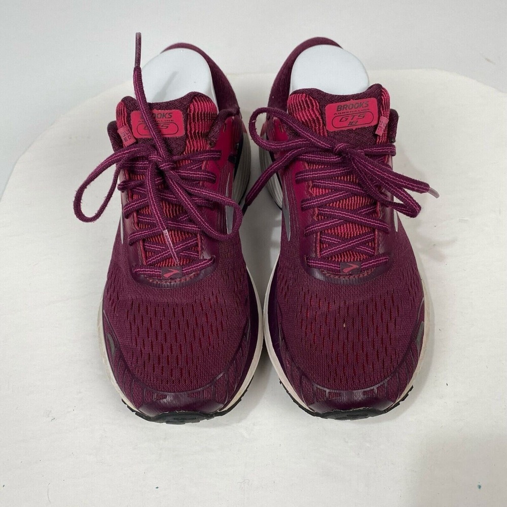 Brooks Adrenaline‎ GTS 18 Womens Size 9 Shoes color Purple Sneaker.Comfort - Picture 2 of 11